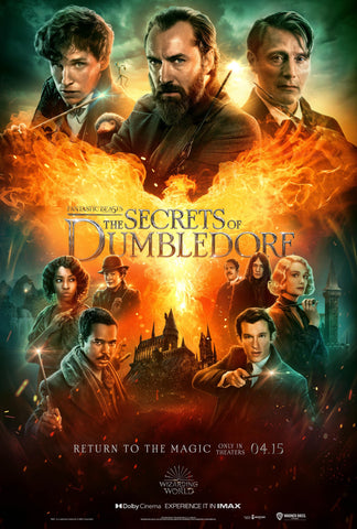 secrets of dumbledore poster