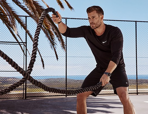 Chris Hemsworth Tag Heuer Campaign New Fitness Watch