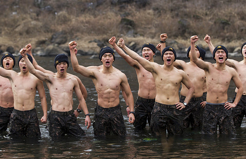 south korean soldiers