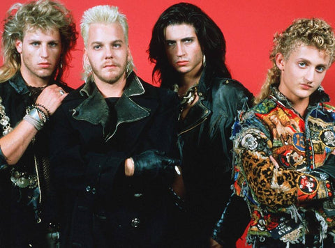 promo shot from lost boys kiefer sutherland