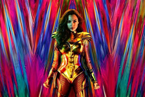 Gal Gadot as Wonder Woman in poster for new movie WW84
