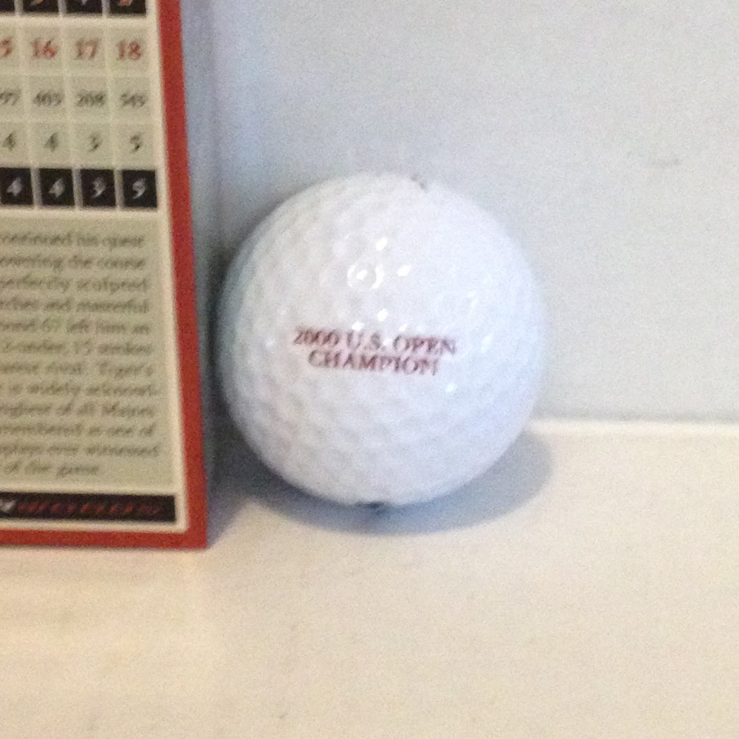 tiger woods golf ball 2000