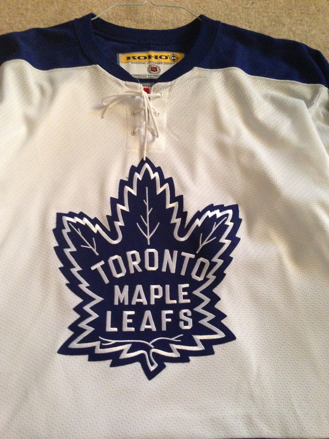 nhl lace up jersey