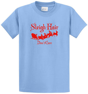 Sleigh Hair Don'T Care Printed Tee Shirt