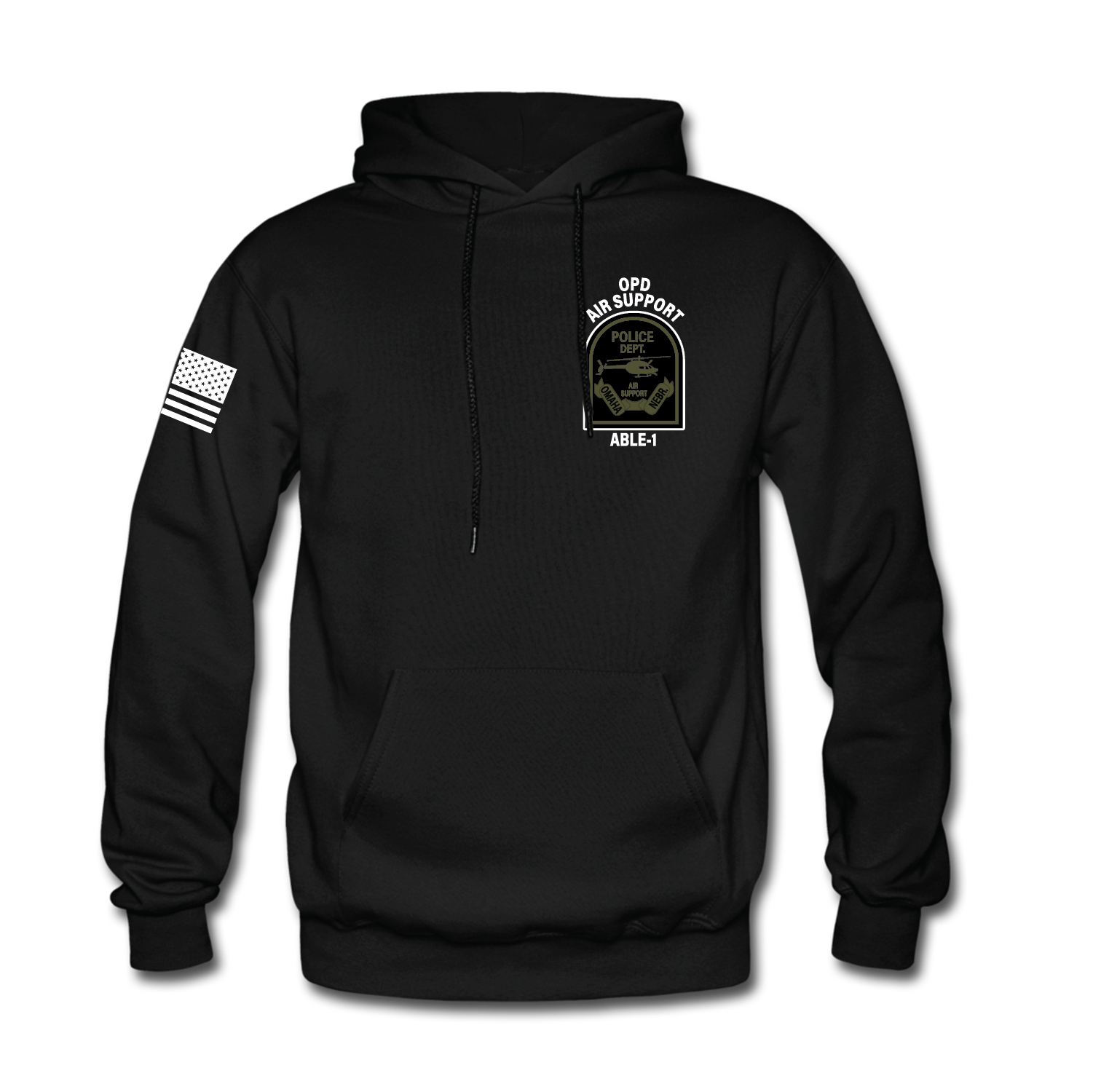 Omaha Police Department Air Support Hoodie | Brotallion – Brotallion LLC