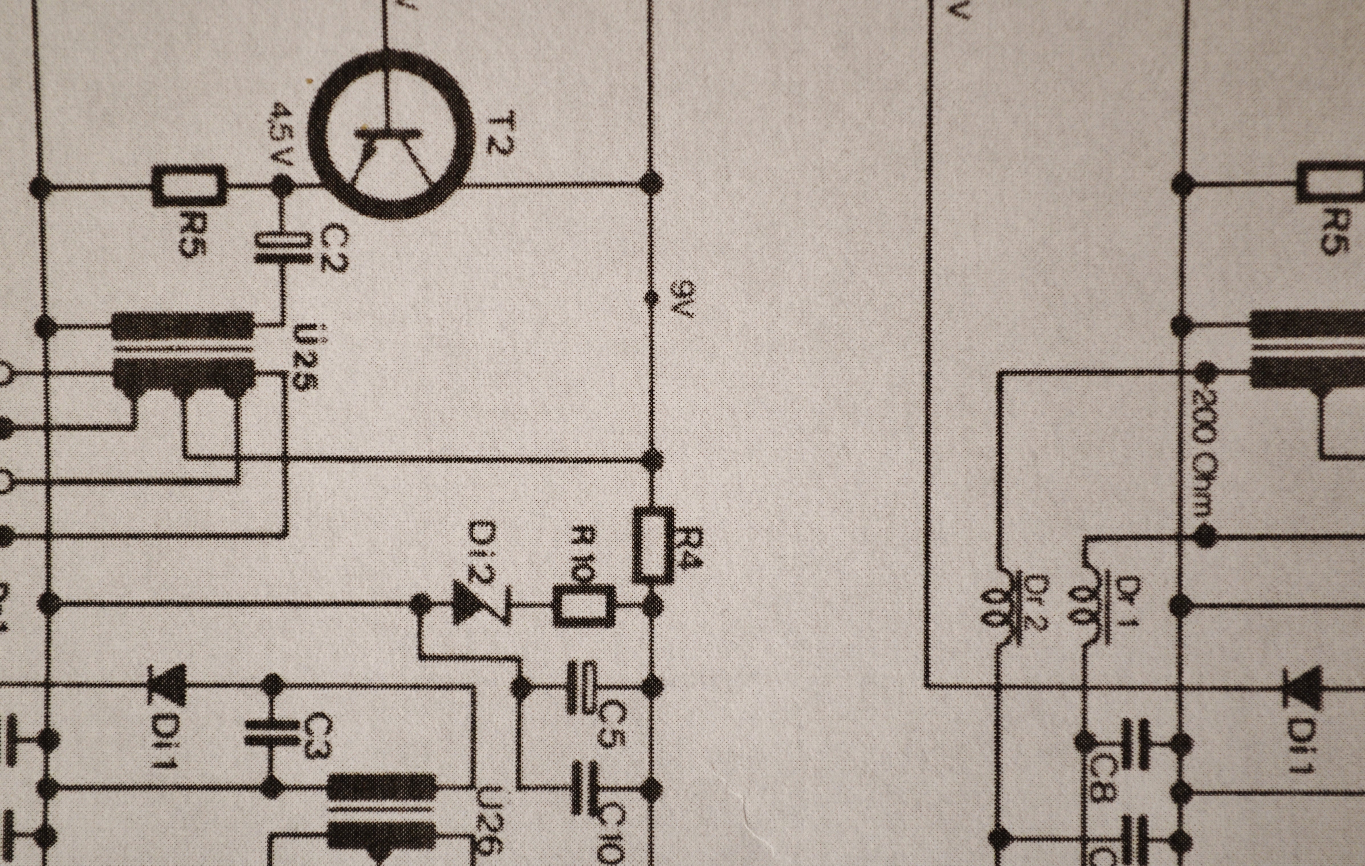 Schematic Calrec A1 Amplifier Components Layout