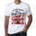Ultrabasic - Homme T-Shirt Graphique Sportswear Depuis 1968 Blanc