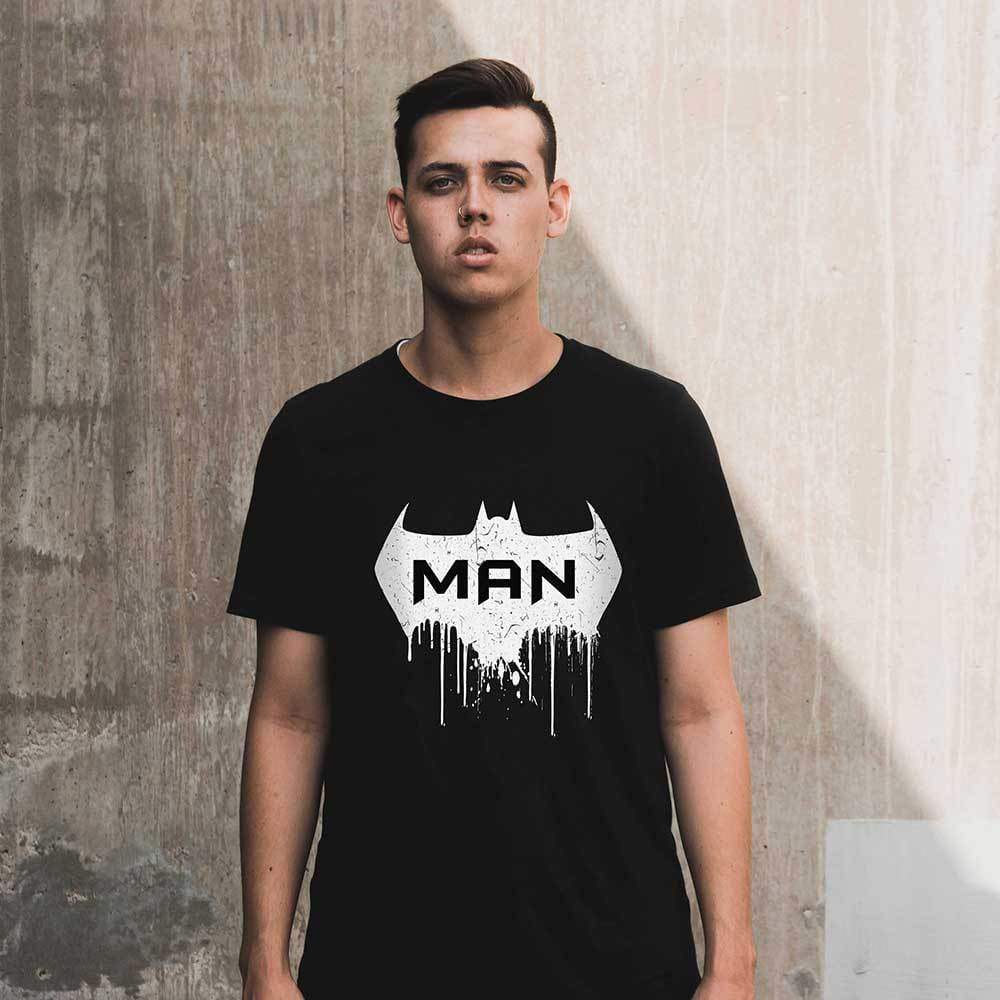 Bat Man Men S Tee Shirt Graphic T Shirt Erschwingliche Organische T Shirts Schone Designs