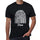Fine Fingerprint Black Mens Short Sleeve Round Neck T-Shirt Gift T-Shirt 00308 - Black / S - Casual