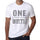 Mens Vintage Tee Shirt Graphic T Shirt One Birth White - White / Xs / Cotton - T-Shirt