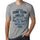 Mens Vintage Tee Shirt Graphic T Shirt Surf Team 1962 Grey Marl - Grey Marl / Xs / Cotton - T-Shirt