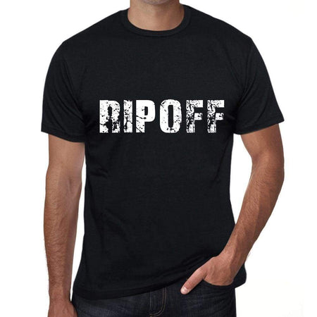 ripoff Men's Vintage T shirt Black Birthday 00554 Deep / S | organic t-shirts beautiful designs