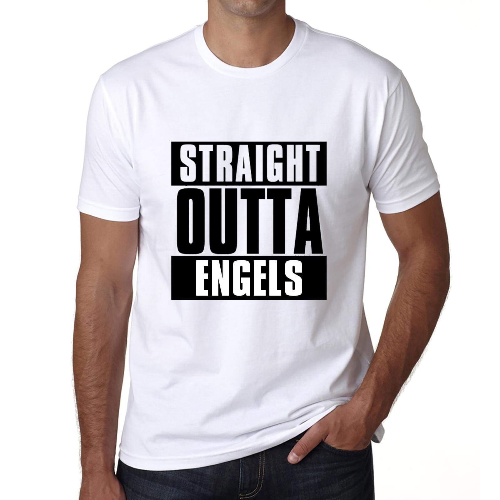 Eigenlijk kloof heet Straight Outta Engels, Men's Short Sleeve Round Neck T-shirt 00027 White /  L | affordable organic t-shirts beautiful designs