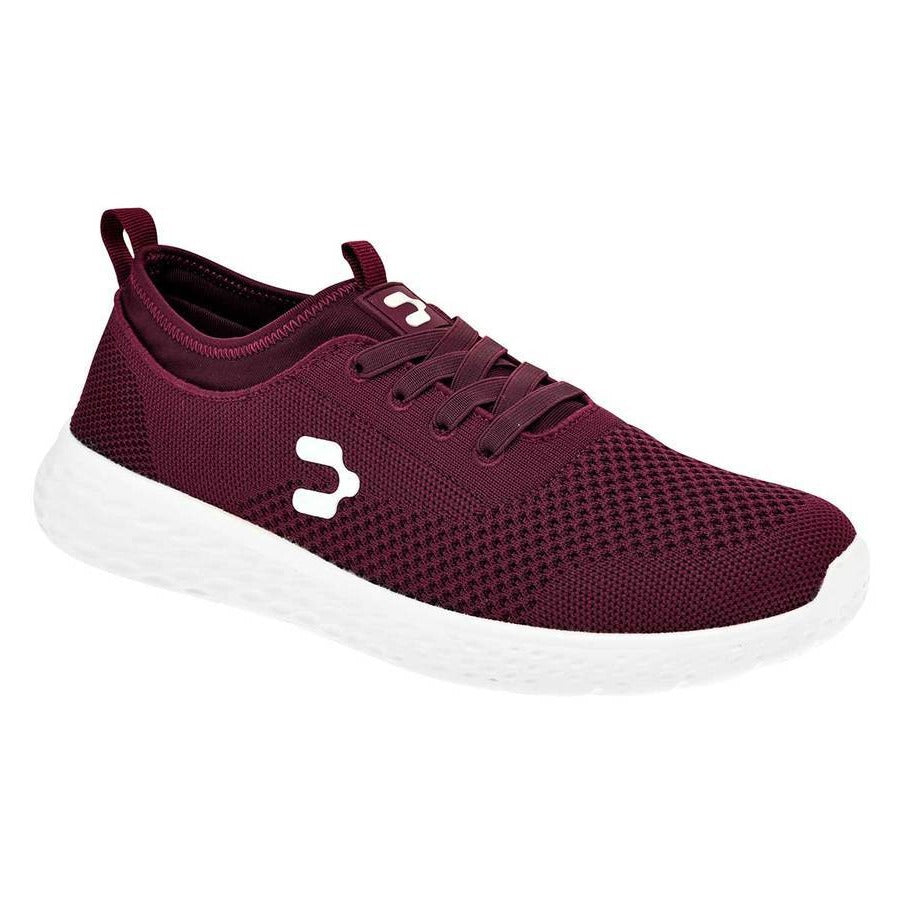 tenis color vino para mujer