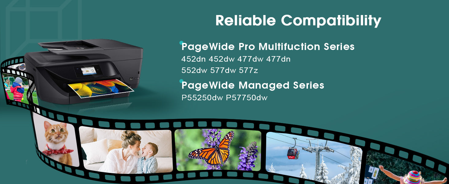 HP 972X Compatible Printers: