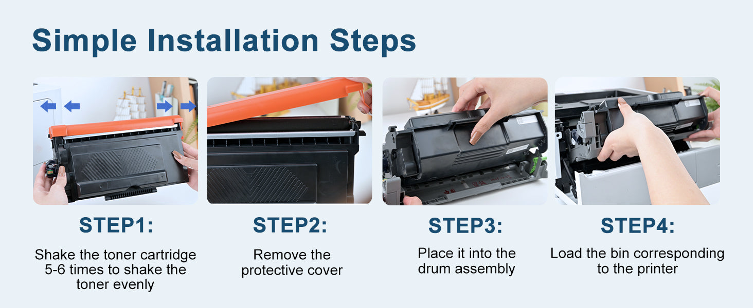 How to install Brother TN920 Toner Cartridge?