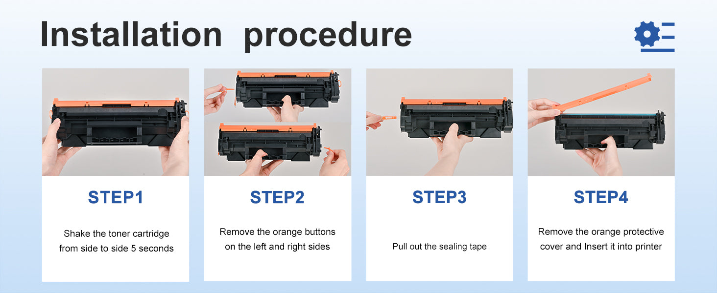 How to install Canon 071 Toner Cartridge?