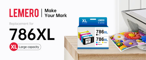 LEMERO Remanufactured Ink Cartridges Replacement for Epson 786XL