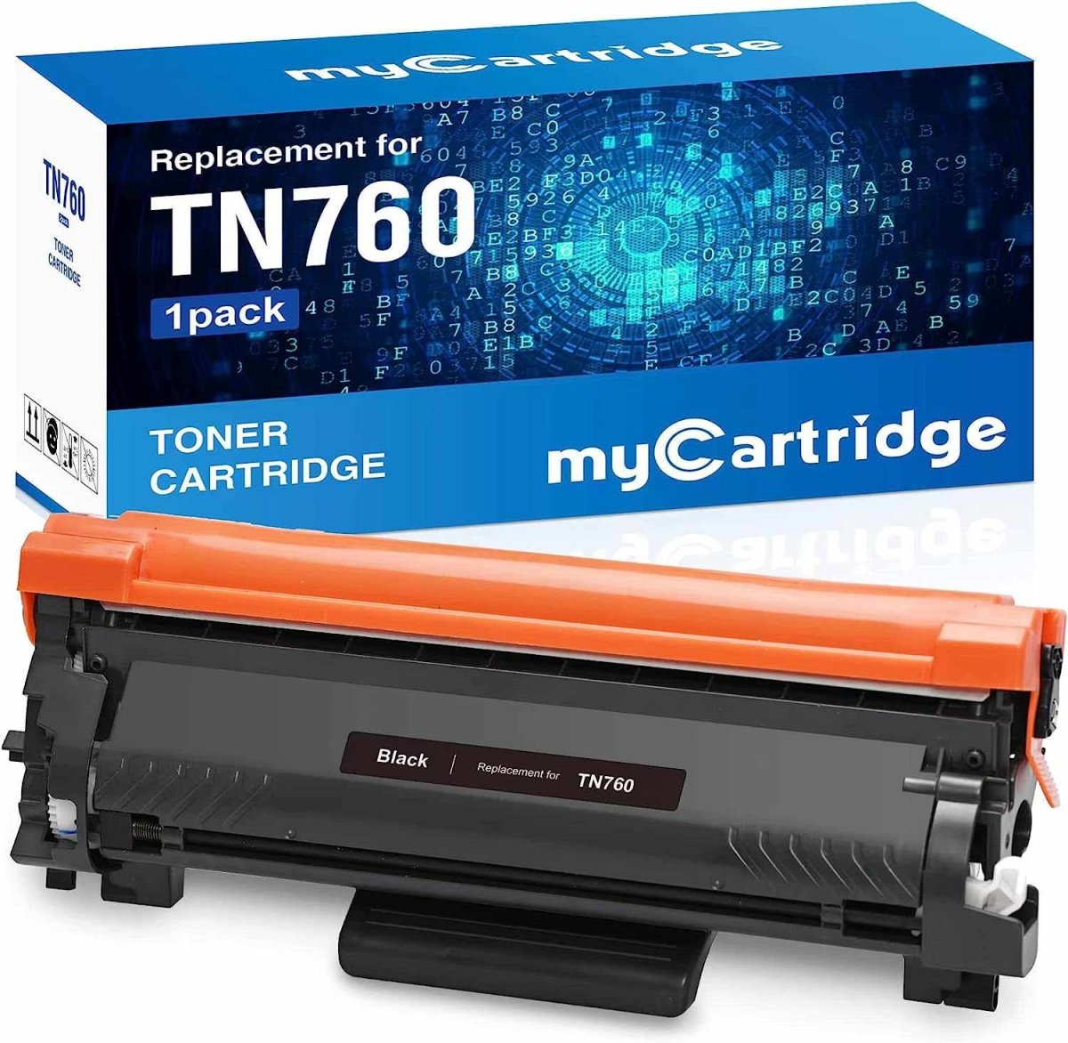 Compatible TN-770 TN770 Toner Cartridge (1-Pack) for use in