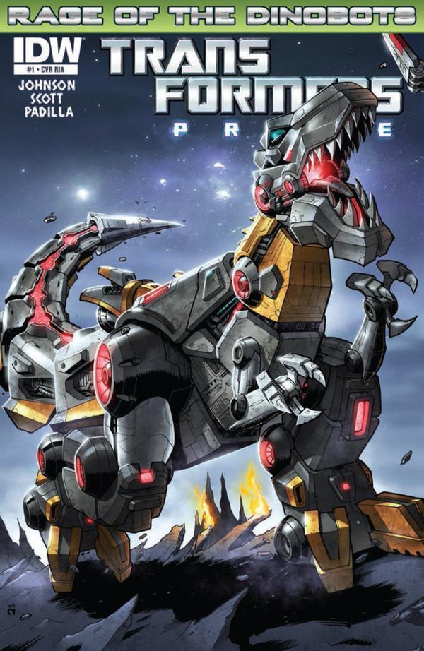 TRANSFORMERS PRIME RAGE O/T DINOBOTS #1 