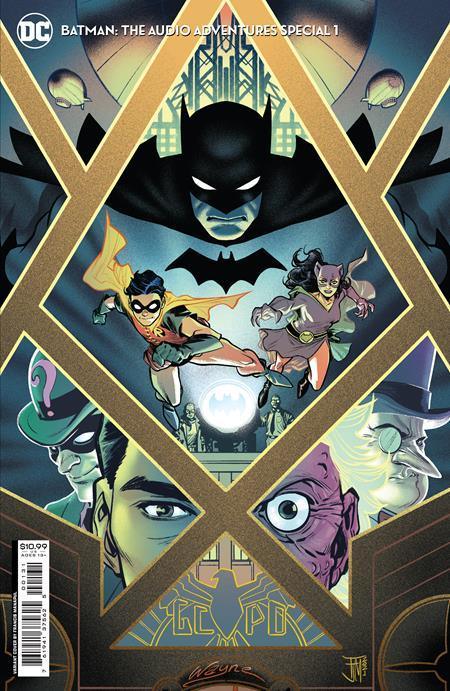 BATMAN THE AUDIO ADVENTURES SPECIAL #1 (ONE SHOT) CVR B FRANCIS MANAPUL  CARD STOCK VAR — Kings Comics