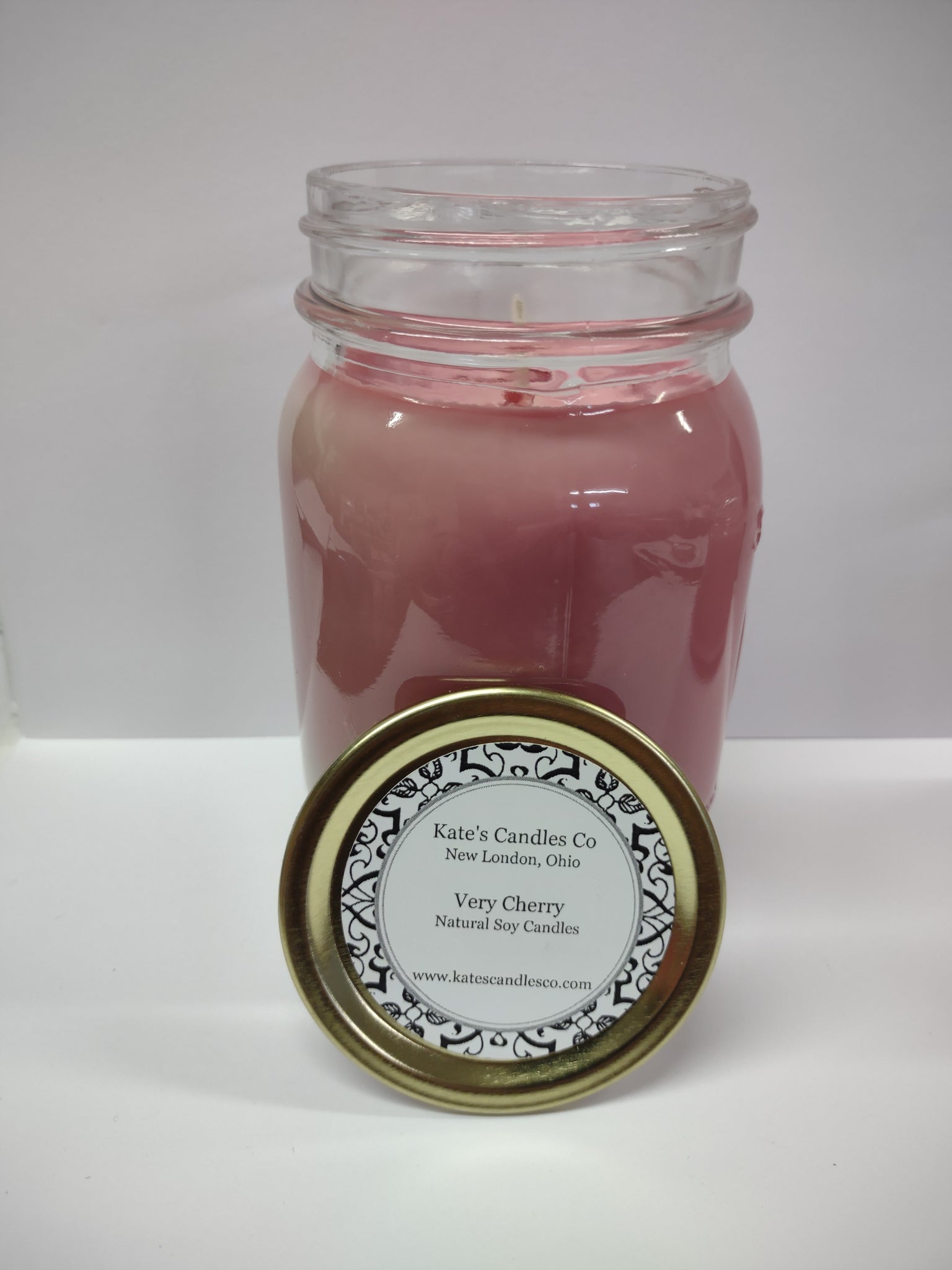 Very Cherry Soy Candles | Kate's Candles Co. Soy Candles