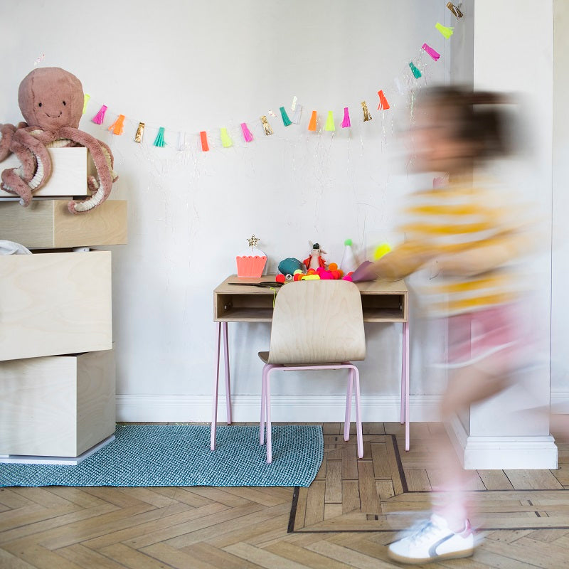 Kids Desk Chair Small Pink By In2wood Minifili