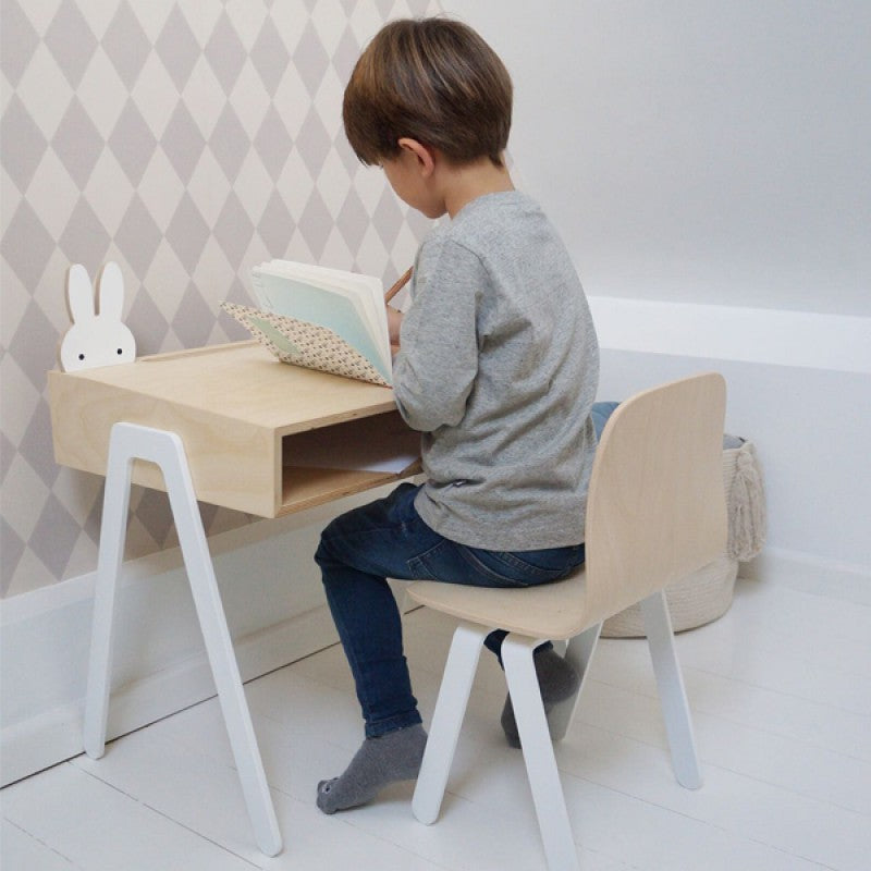 Kids Chair Small White By In2wood Minifili