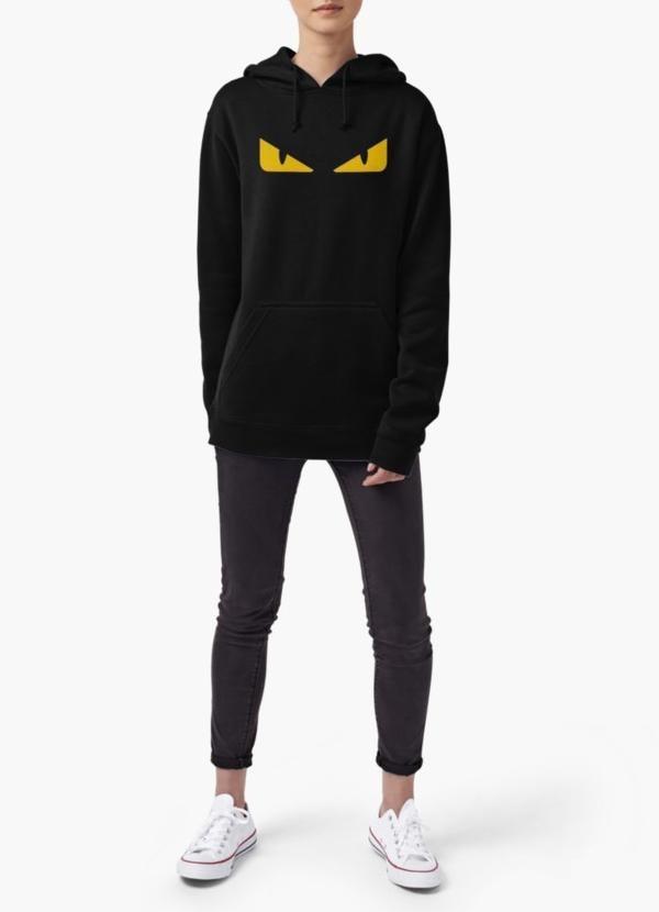 fendi hoodie black