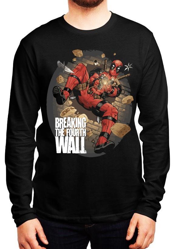 Deadpool Spider Full Sleeves T Shirt