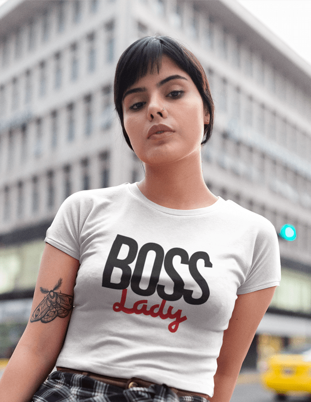 boss lady t shirt express