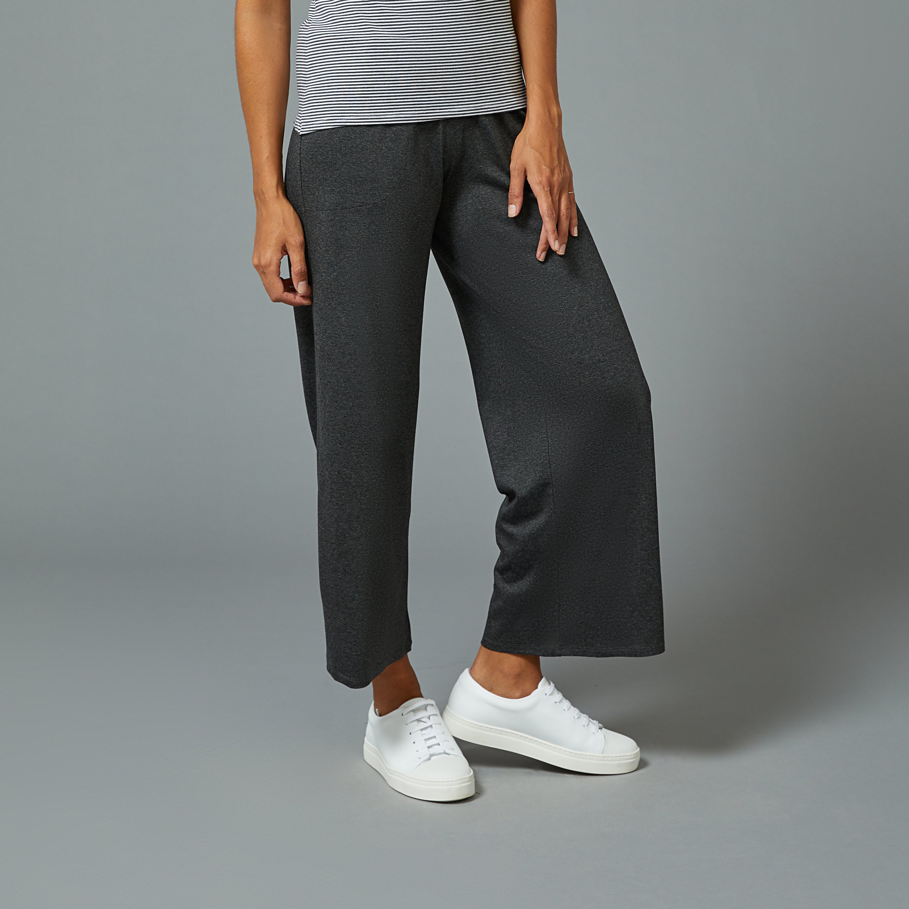 Women's Sarah Liller Easy Wide Leg Elastic Waist Jersey Pants — Sarah  Liller San Francisco