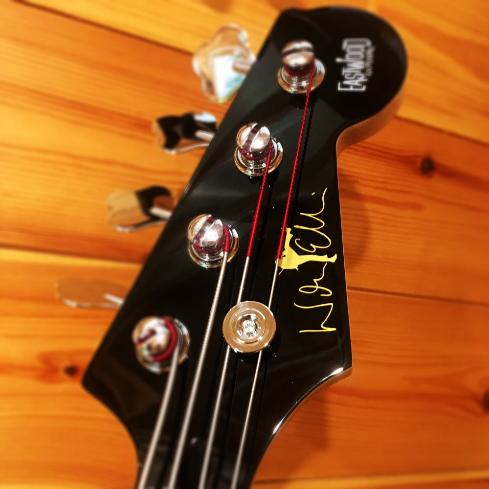 Warren Ellis Bass Guitar - headstock