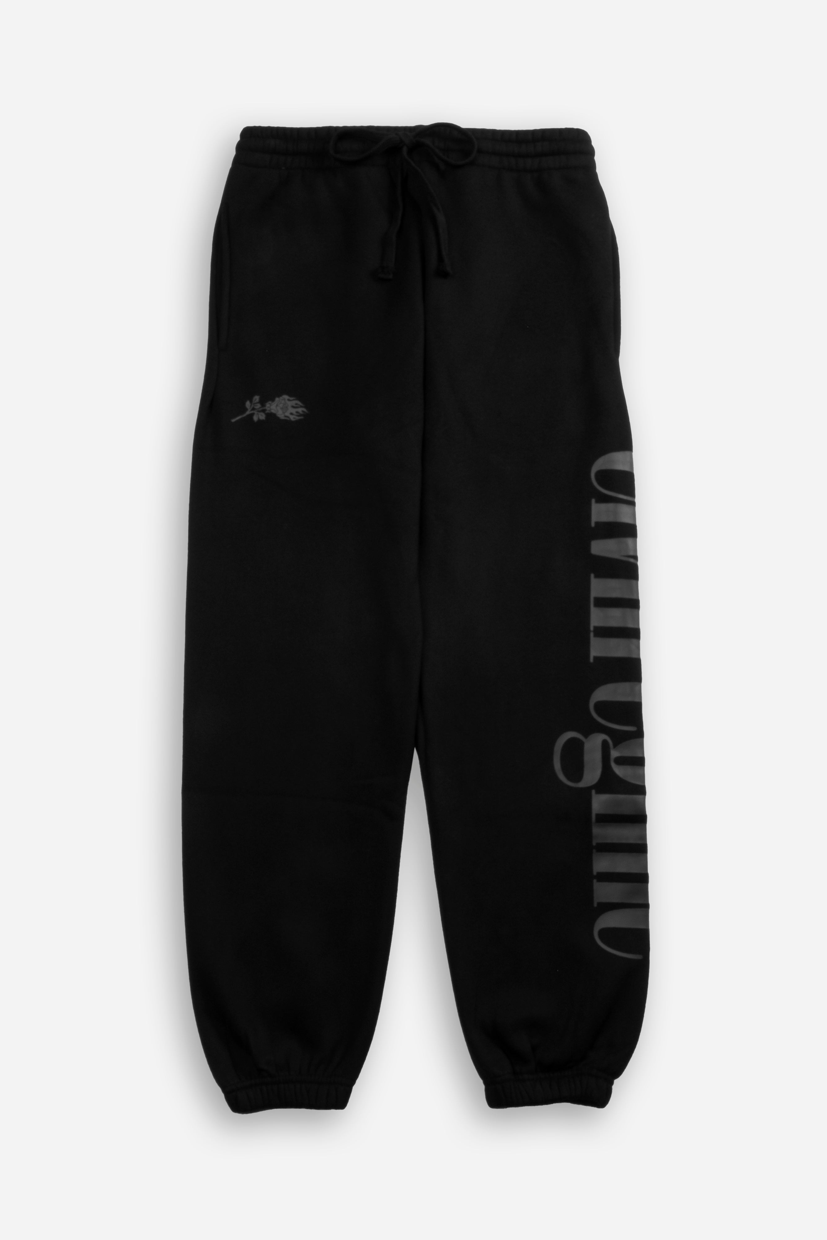 Concrete Cozy Joggers in Black