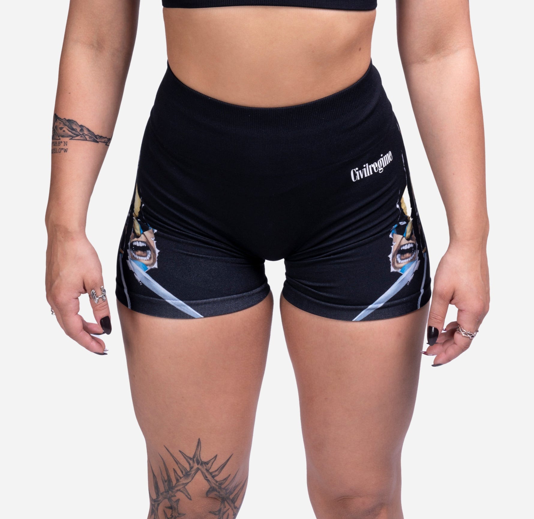 Wolverine Kelly Seamless Shorts in Black