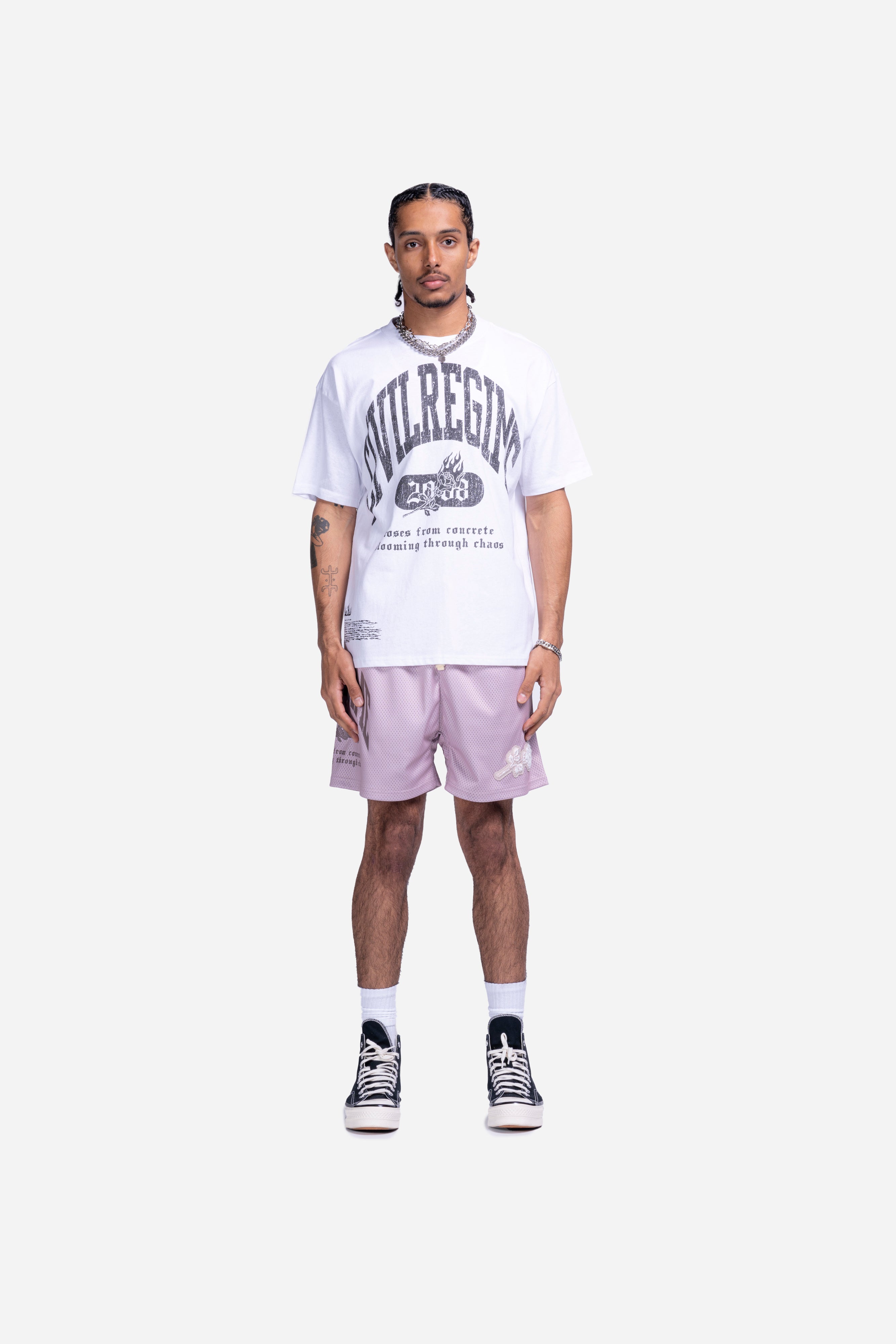 Rose Year CR All Day Tee in White