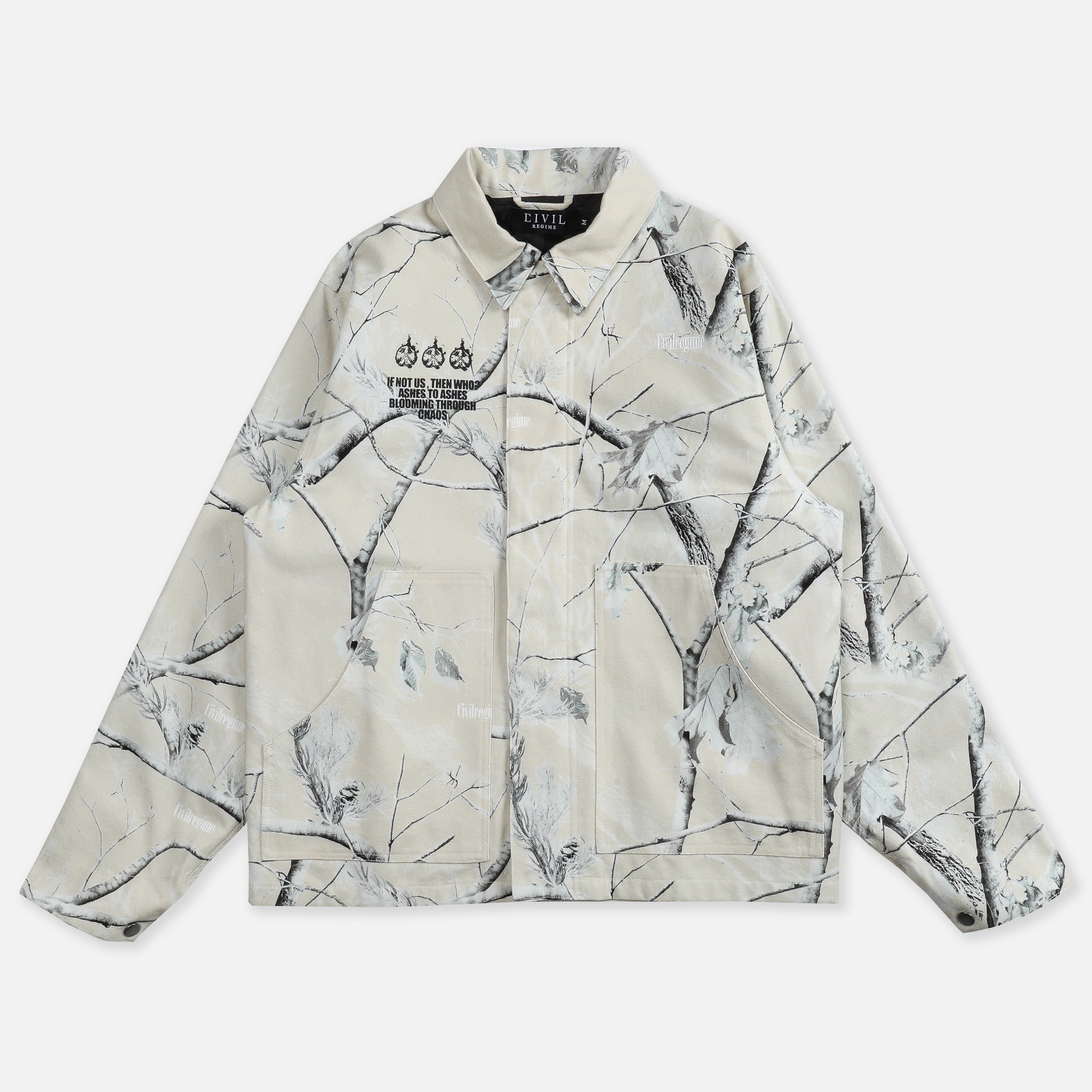 Image of Us Vs. Everyone Work Jacket in Prarie Camo  