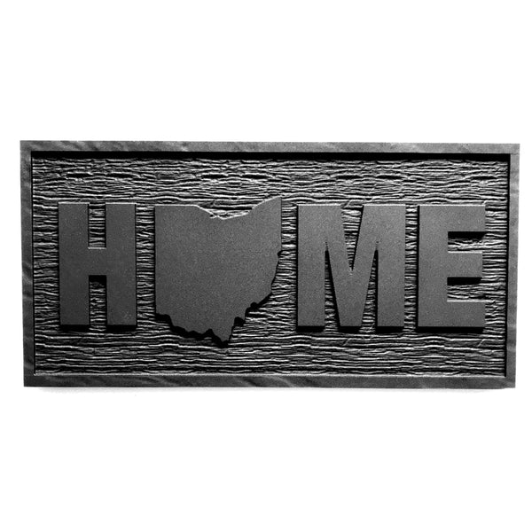 Ohio Home Wall Art - Black Gold Coal Crafts