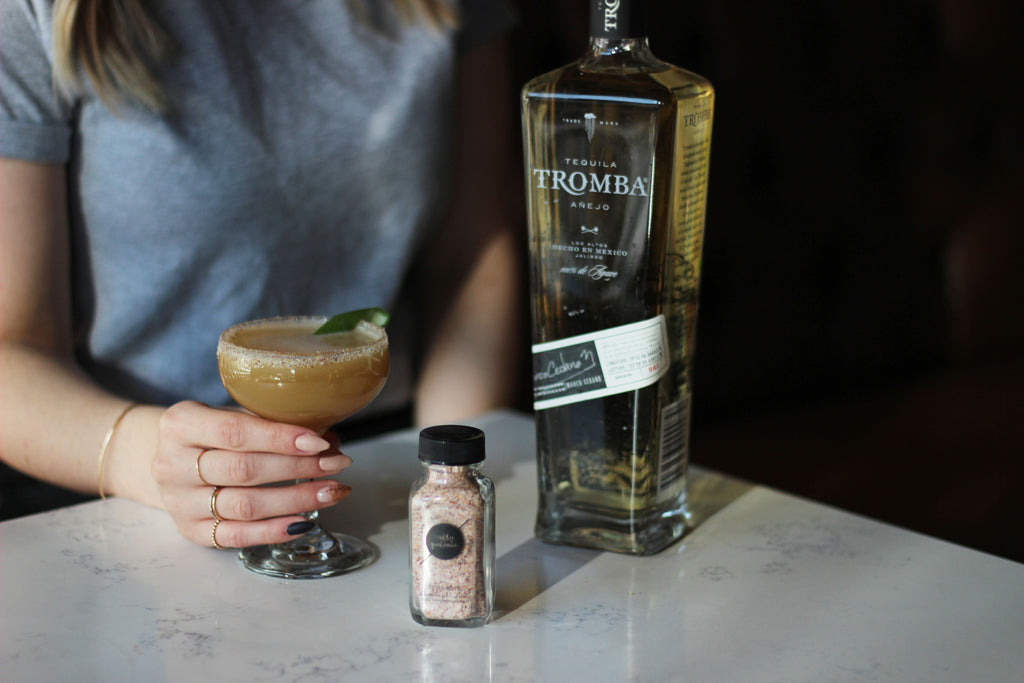 salty paloma tia maria tromba tequila margarita cocktail recipe