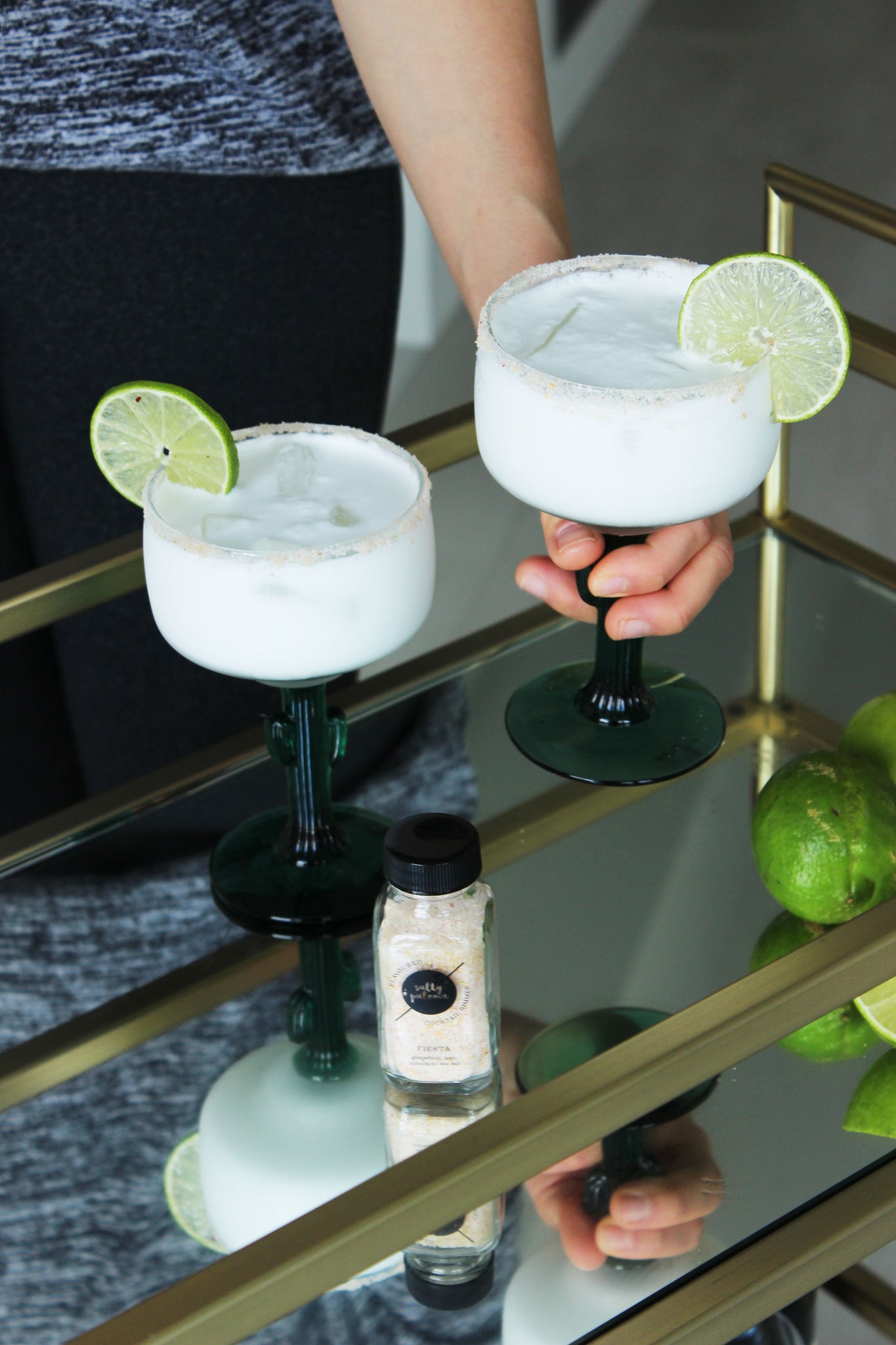 salty paloma coconut lime margarita recipe