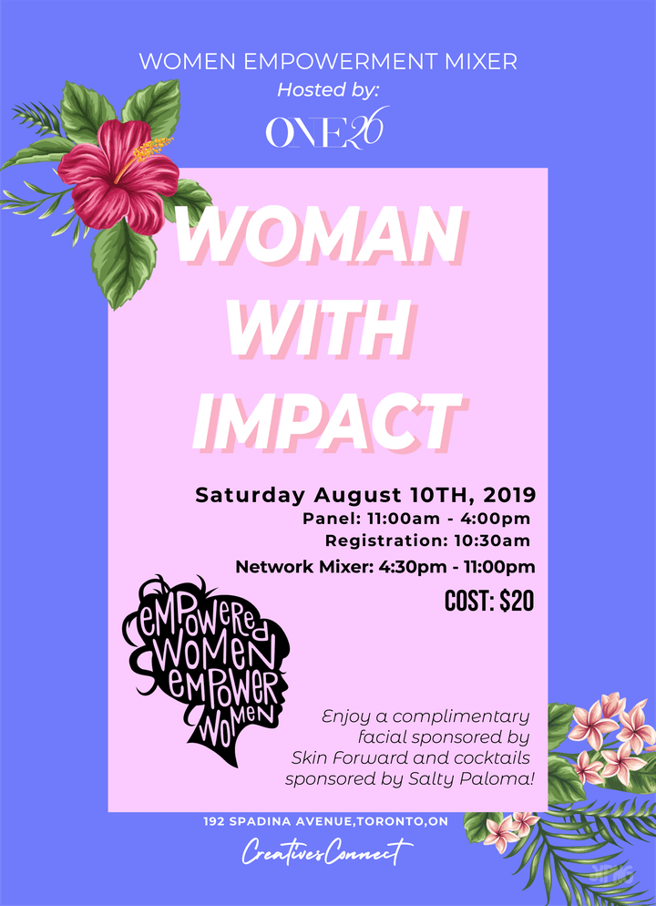 salty paloma woman with impact creatives connect speaker women in business toronto