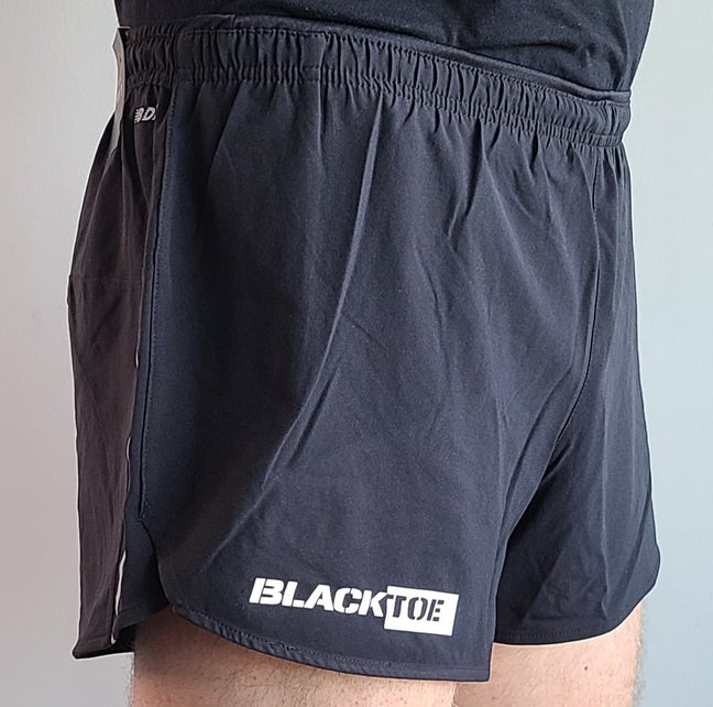 Mizuno Mens DryLite Core Running Shorts Black Race Tight Sprint Short Tights