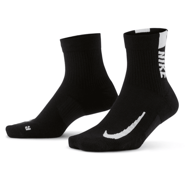 ToeToe Outdoor Sport Liner Socks OVER Ankle - Black Blue — footworksrunning