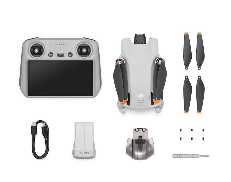 DJI Mini 4 Pro Fly More Combo Drone and RC 2 Remote Control with Built-in  Screen Gray CP.MA.00000735.01 - Best Buy