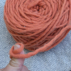 Orange (Madder) Bulky Yarn