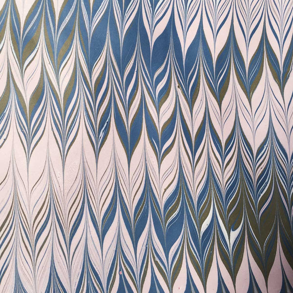 chevron marbled paper