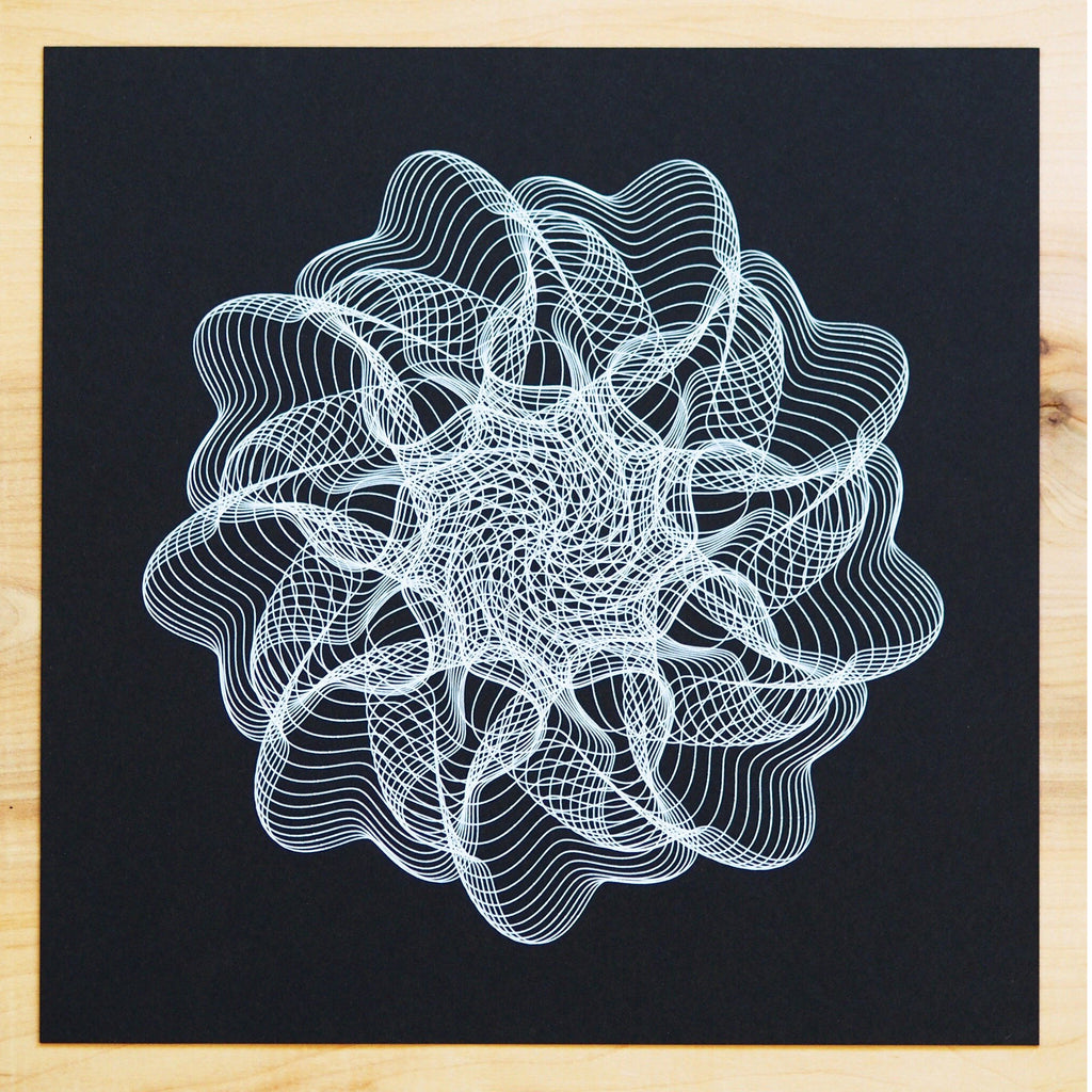 Make 100 Generative Spirograph Prints by Michelle Chandra