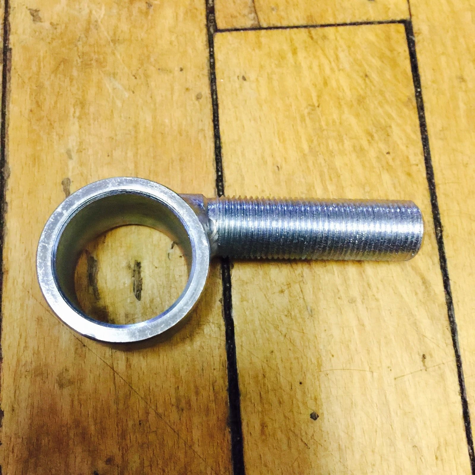 4-Bar Angled Bar Rod End 5/8-18 RH Thread Zinc Plated