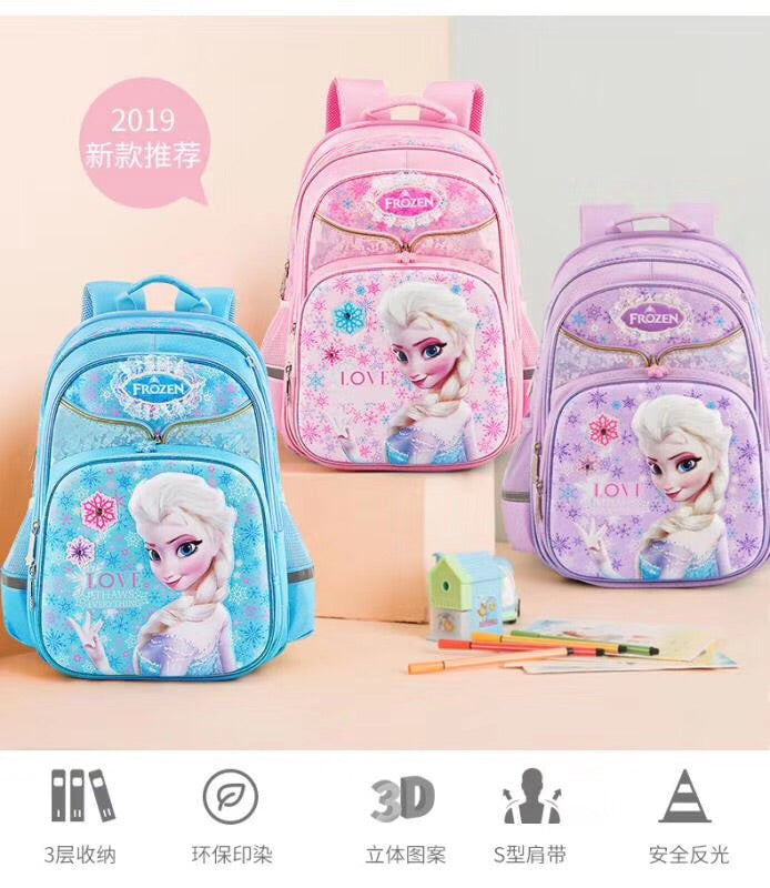 princess school bag