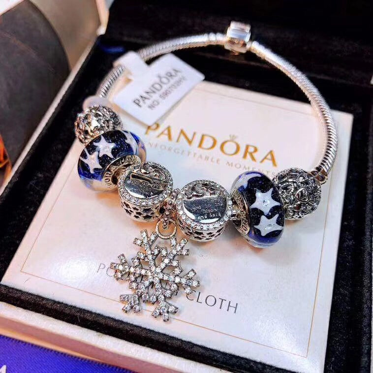 pandora beads blue